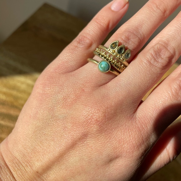 ⭐️Lucky Brand Delicates Stackable rings - Picture 4 of 5